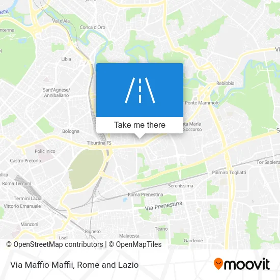 Maffio Maffii Street map