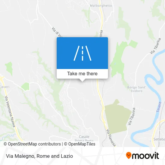 Via Malegno map