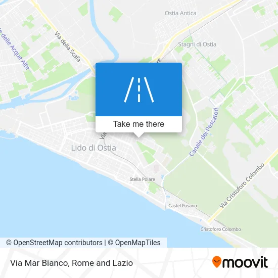 White Sea Street map