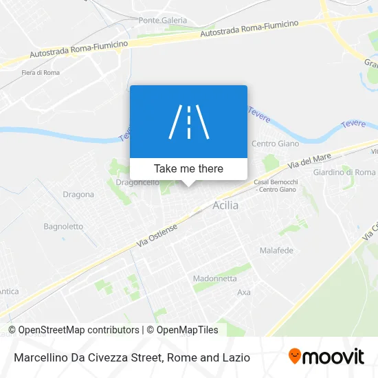 Marcellino Da Civezza Street map