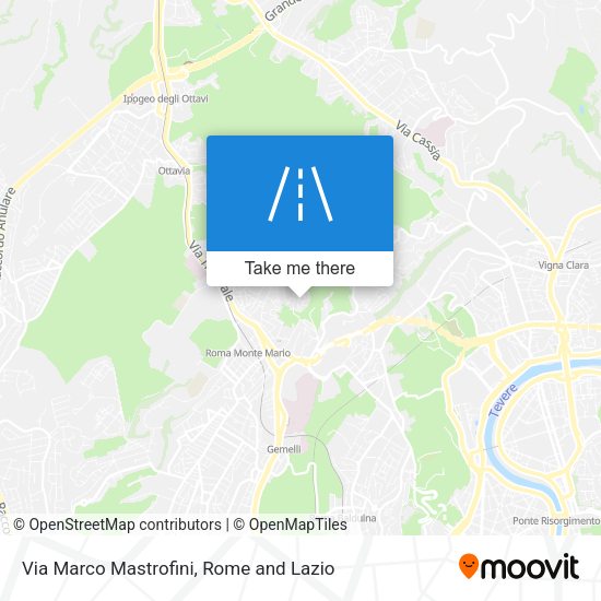 Via Marco Mastrofini map