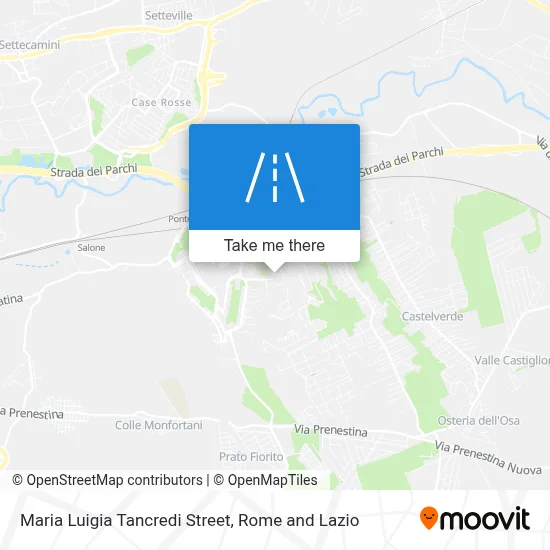 Maria Luigia Tancredi Street map