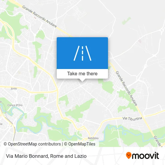 Mario Bonnard Street map