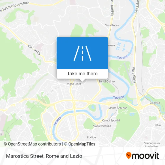 Marostica Street map