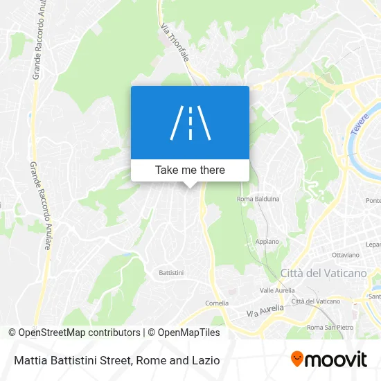 Mattia Battistini Street map
