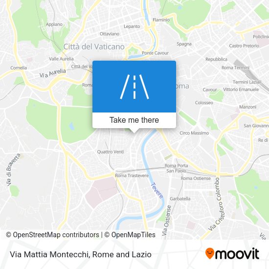 Via Mattia Montecchi map