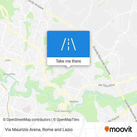 Maurizio Arena Street map