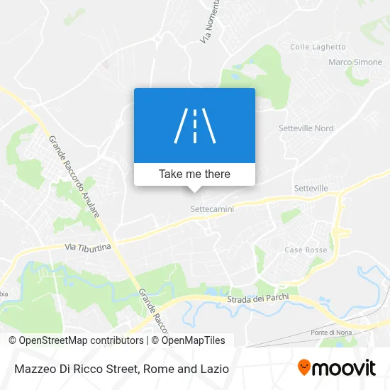Mazzeo Di Ricco Street map