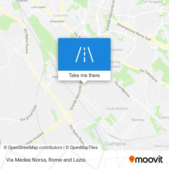 Medea Norsa Street map