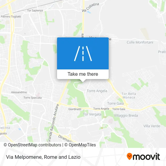Melpomene Street map