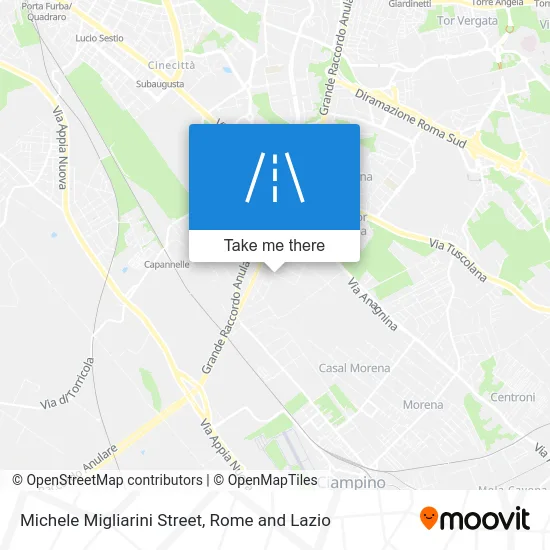 Michele Migliarini Street map