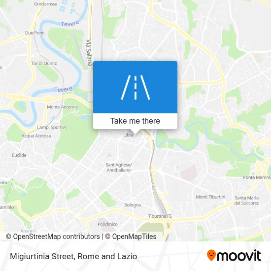 Migiurtinia Street map