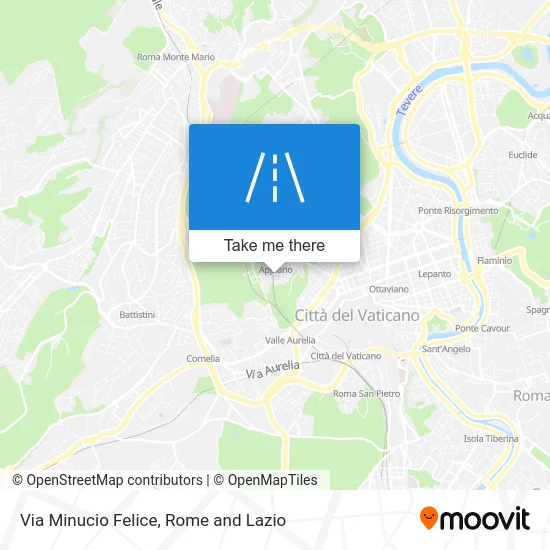 Minucio Felice Street map