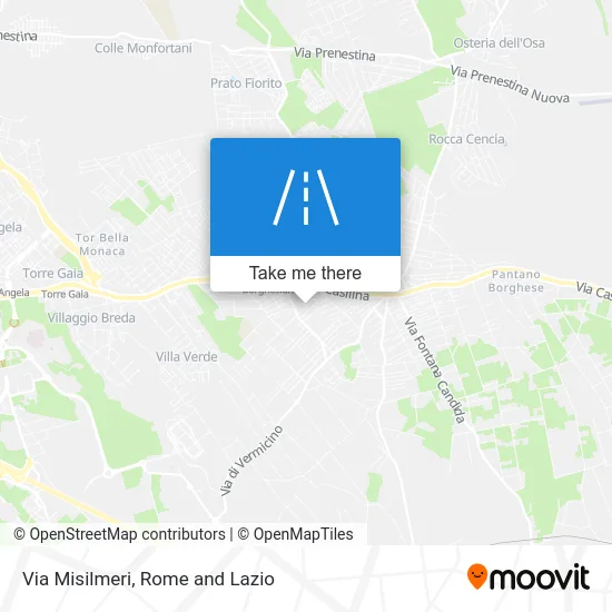 Misilmeri Street map