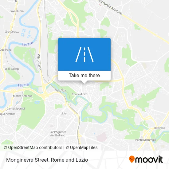 Monginevra Street map