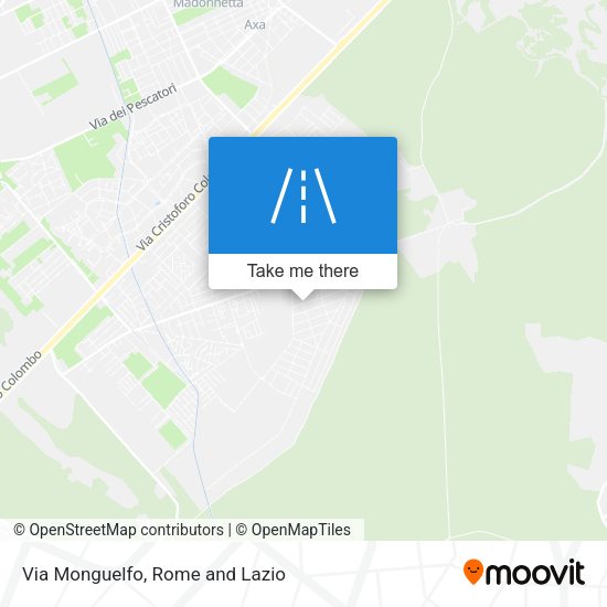 Via Monguelfo map