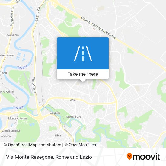 Via Monte Resegone map