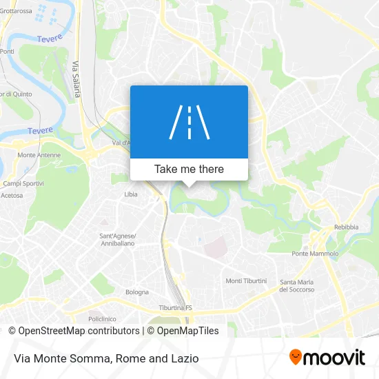 Mount Somma Street map