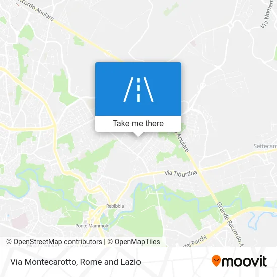 Montecarotto Street map