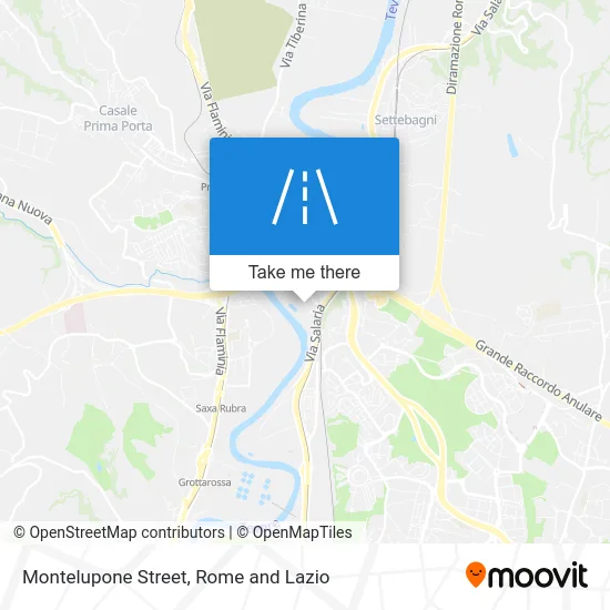 Montelupone Street map