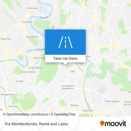 Monterotondo Street map