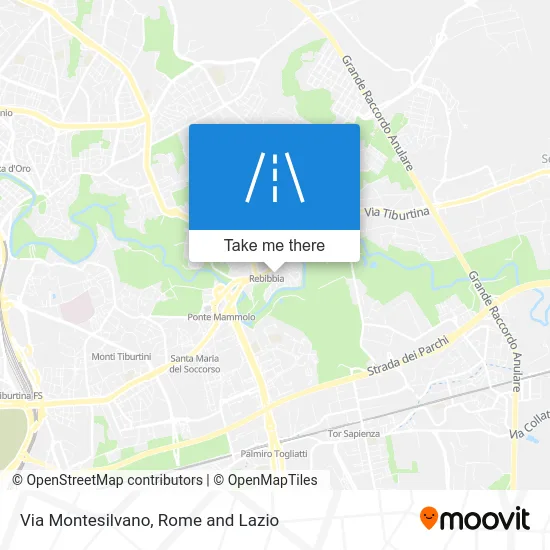 Montesilvano Street map