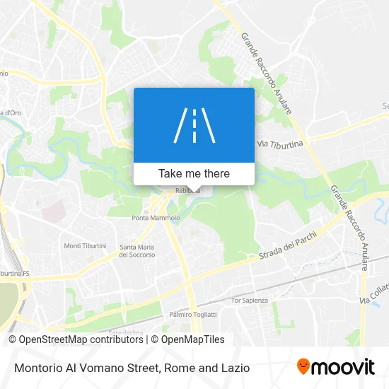 Montorio Al Vomano Street map