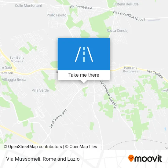 Mussomeli Street map