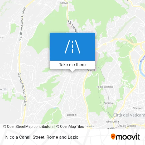 Nicola Canali Street map