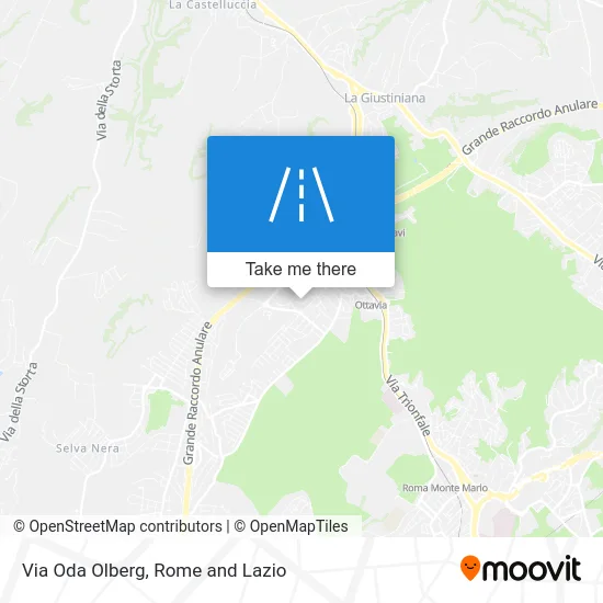 Oda Olberg Street map