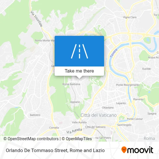 Orlando De Tommaso Street map
