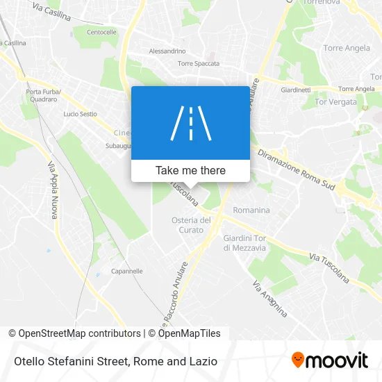 Otello Stefanini Street map