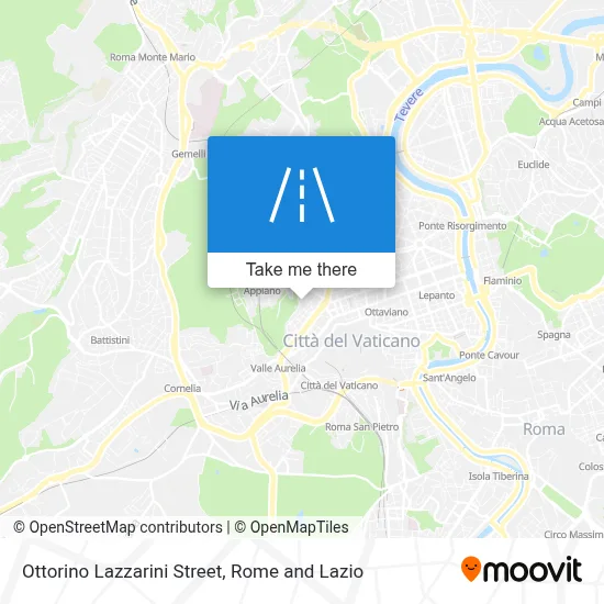Ottorino Lazzarini Street map