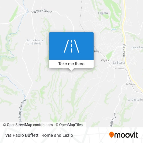 Via Paolo Buffetti map