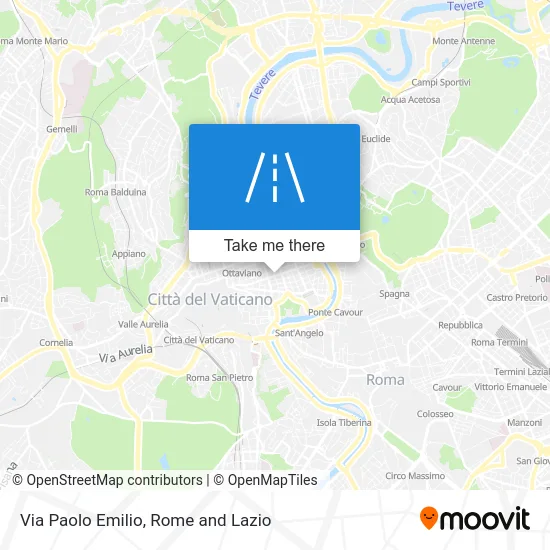 Paolo Emilio Street map