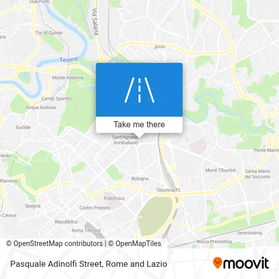 Pasquale Adinolfi Street map