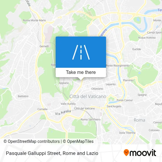 Pasquale Galluppi Street map