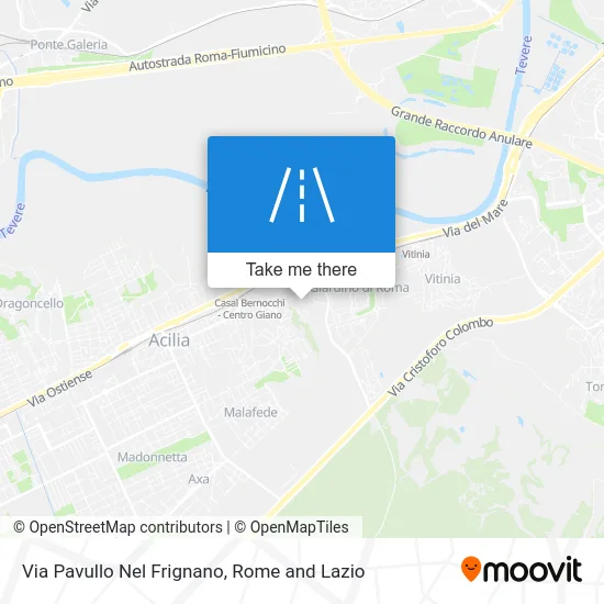 Pavullo Nel Frignano Street map