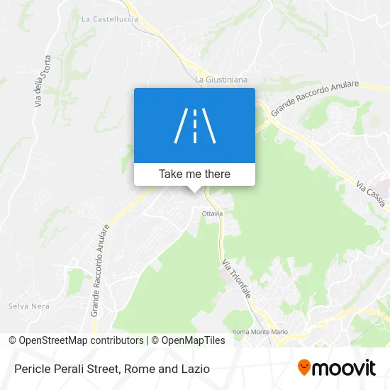 Pericle Perali Street map