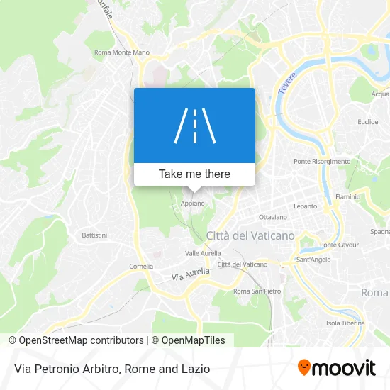 Petronio Arbitro Street map