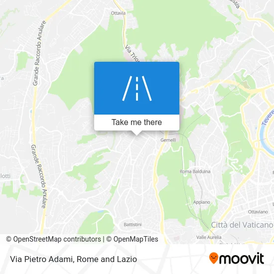 Pietro Adami Street map