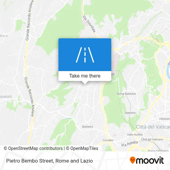 Pietro Bembo Street map