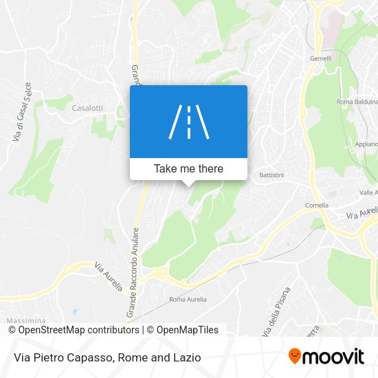 Via Pietro Capasso map