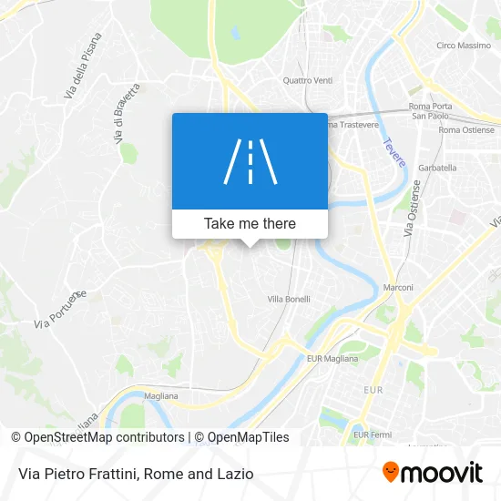 Pietro Frattini Street map