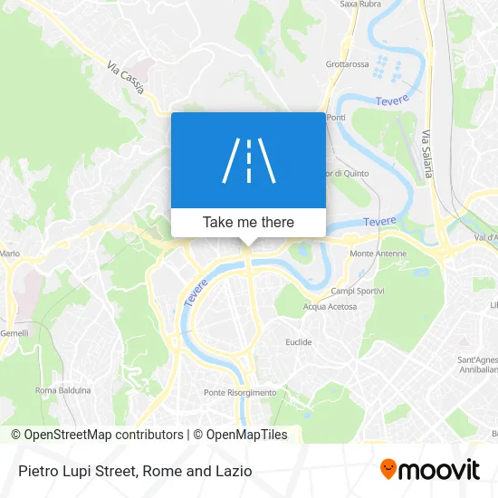 Pietro Lupi Street map