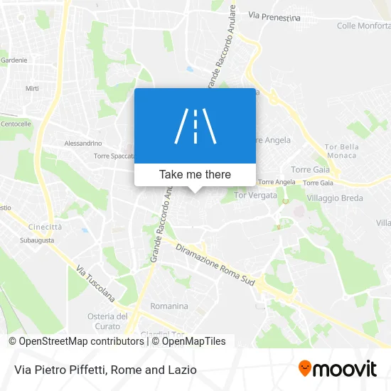 Pietro Piffetti Street map