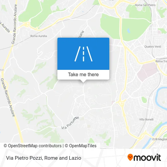 Via Pietro Pozzi map