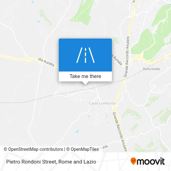 Pietro Rondoni Street map