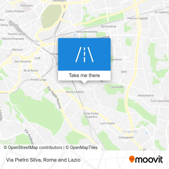 Pietro Silva Street map