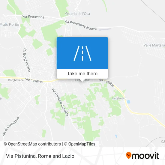 Pistunina Street map